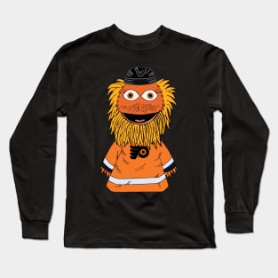 Gritty The Mascot! Long Sleeve T-Shirt